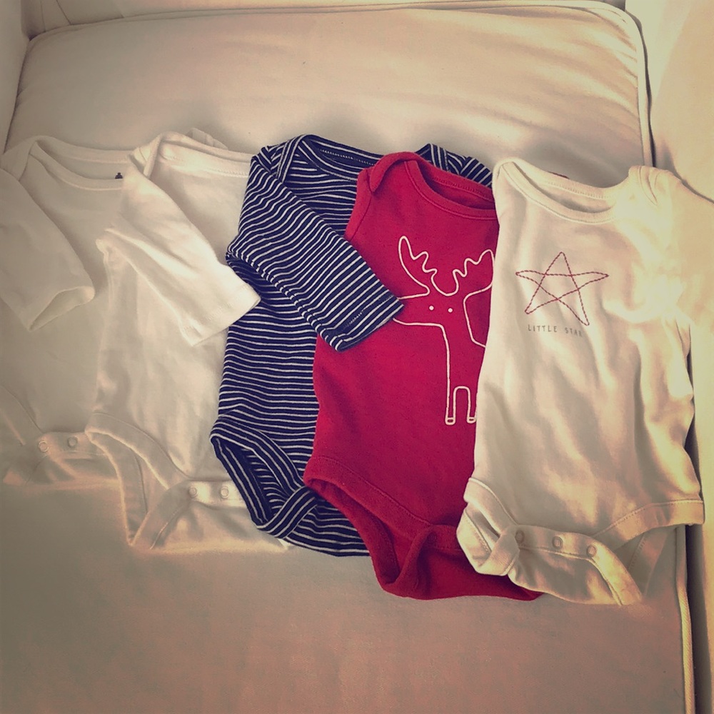Gap onesies bundle 0-3 months